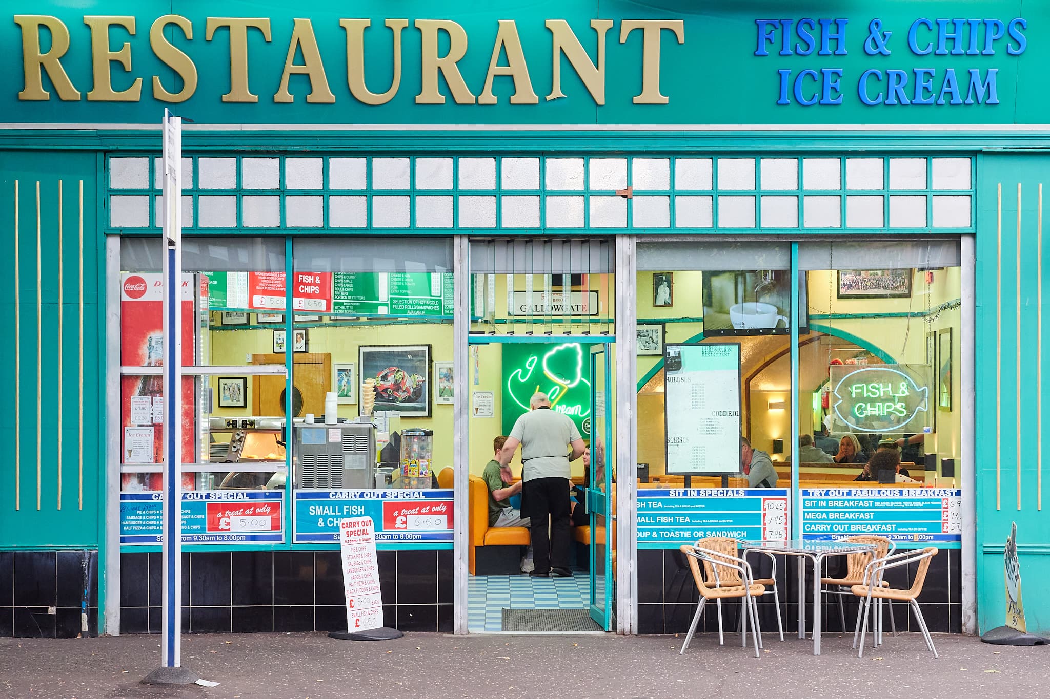 Shopfront in Glasgow